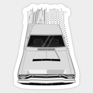 Dodge Dart 1968 - silver Sticker